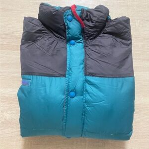 Vintage Columbia Men's Puffer Jacket Retro Colorblock